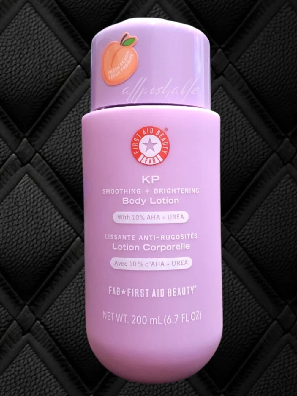 First Aid Beauty KP Smoothing + Brightening Body Lotion Fresh Peach